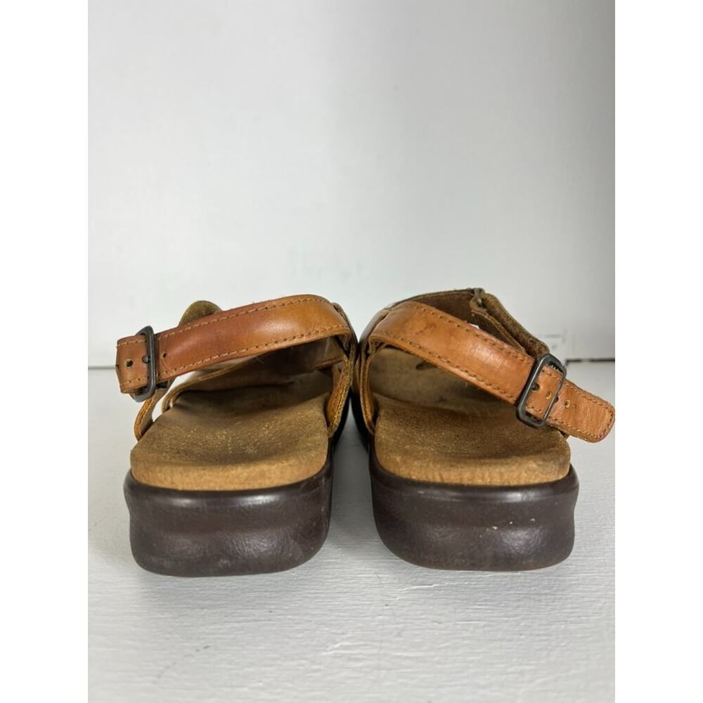 SAS Shoes Huggy Sandals Adjustable Caramel Tripad Comfort Brown Women's Size 9 - Picture 6 of 14